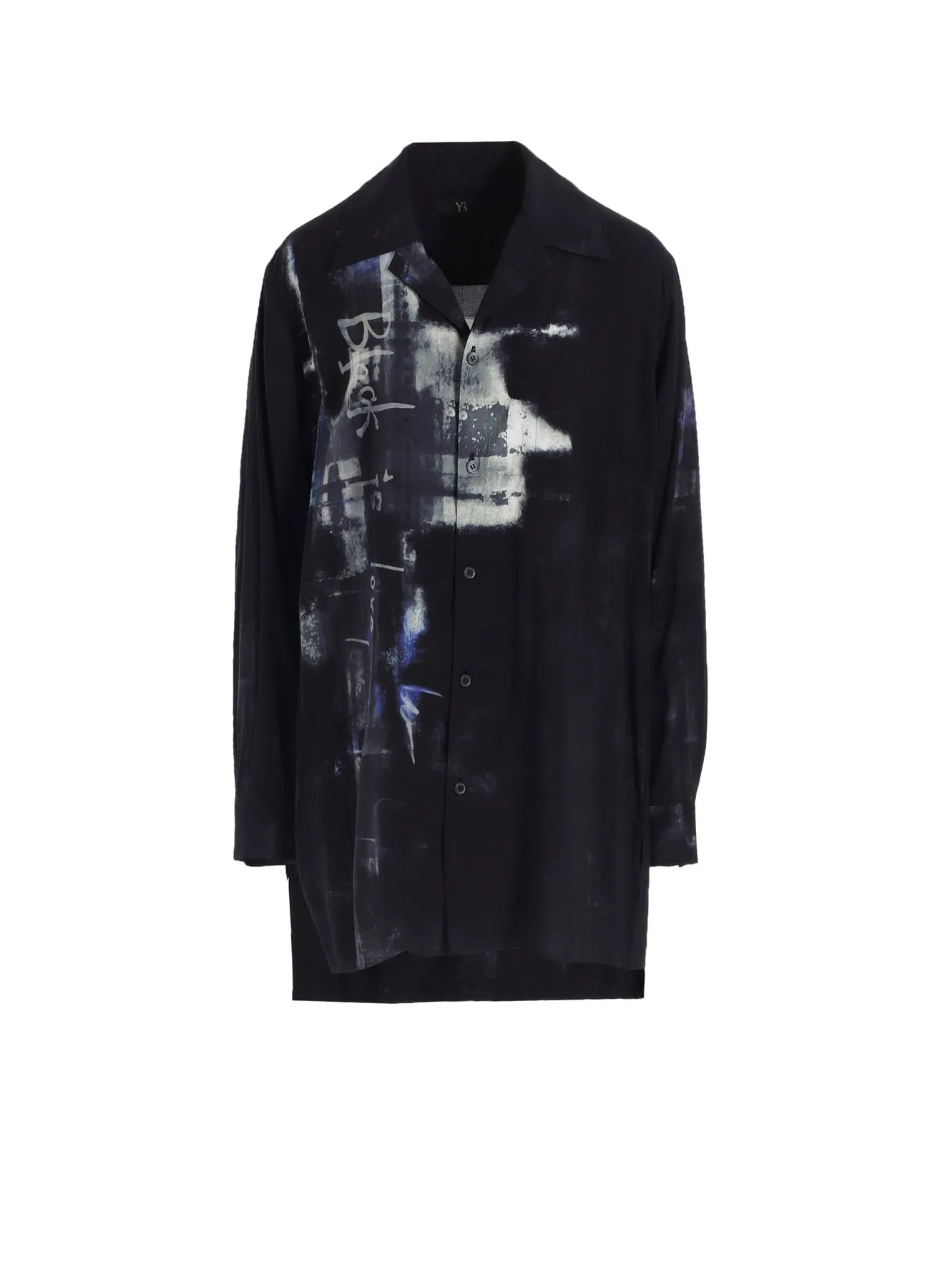 "BLACK IS LOVE" PRINT SHIRT sold by Yohji Yamamoto