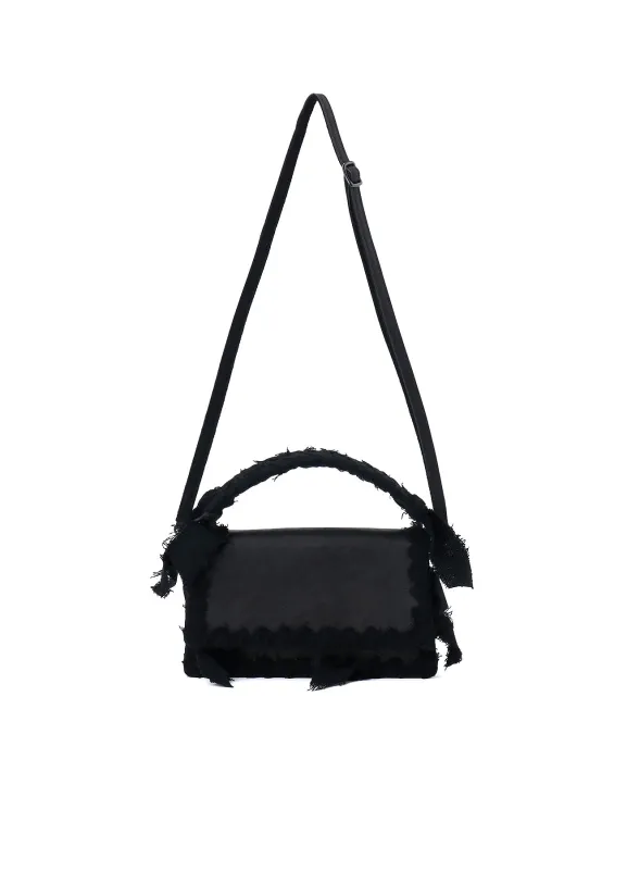 BRAIDED STRING LEATHER SHOULDER BAG sold by Yohji Yamamoto