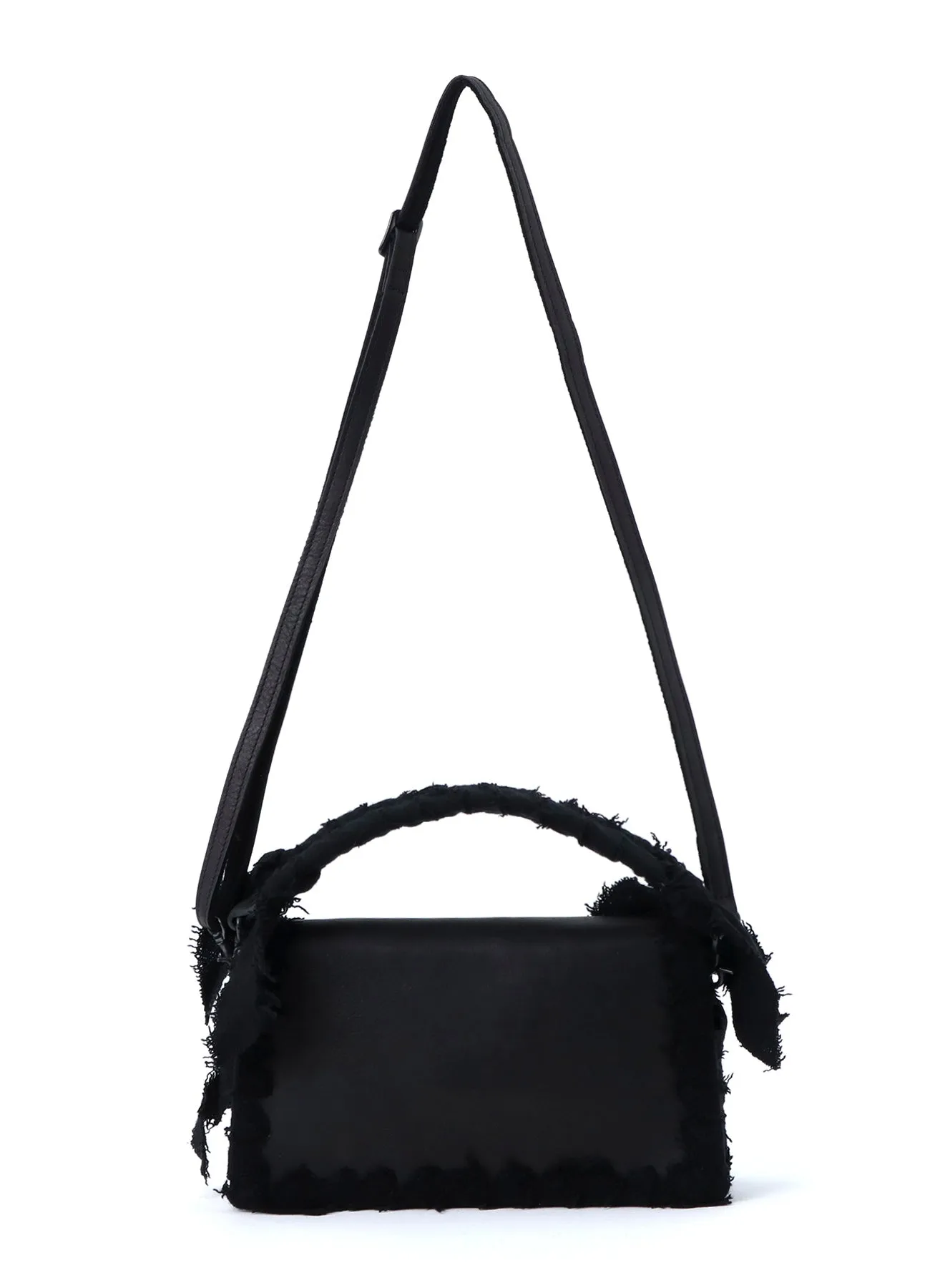 BRAIDED STRING LEATHER SHOULDER BAG sold by Yohji Yamamoto product image thumbnail 4