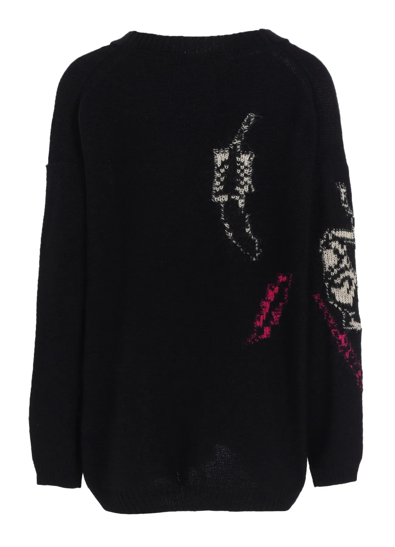 REVERSIBLE INTARSIA W JQ CARDIGAN sold by Yohji Yamamoto product image thumbnail 3