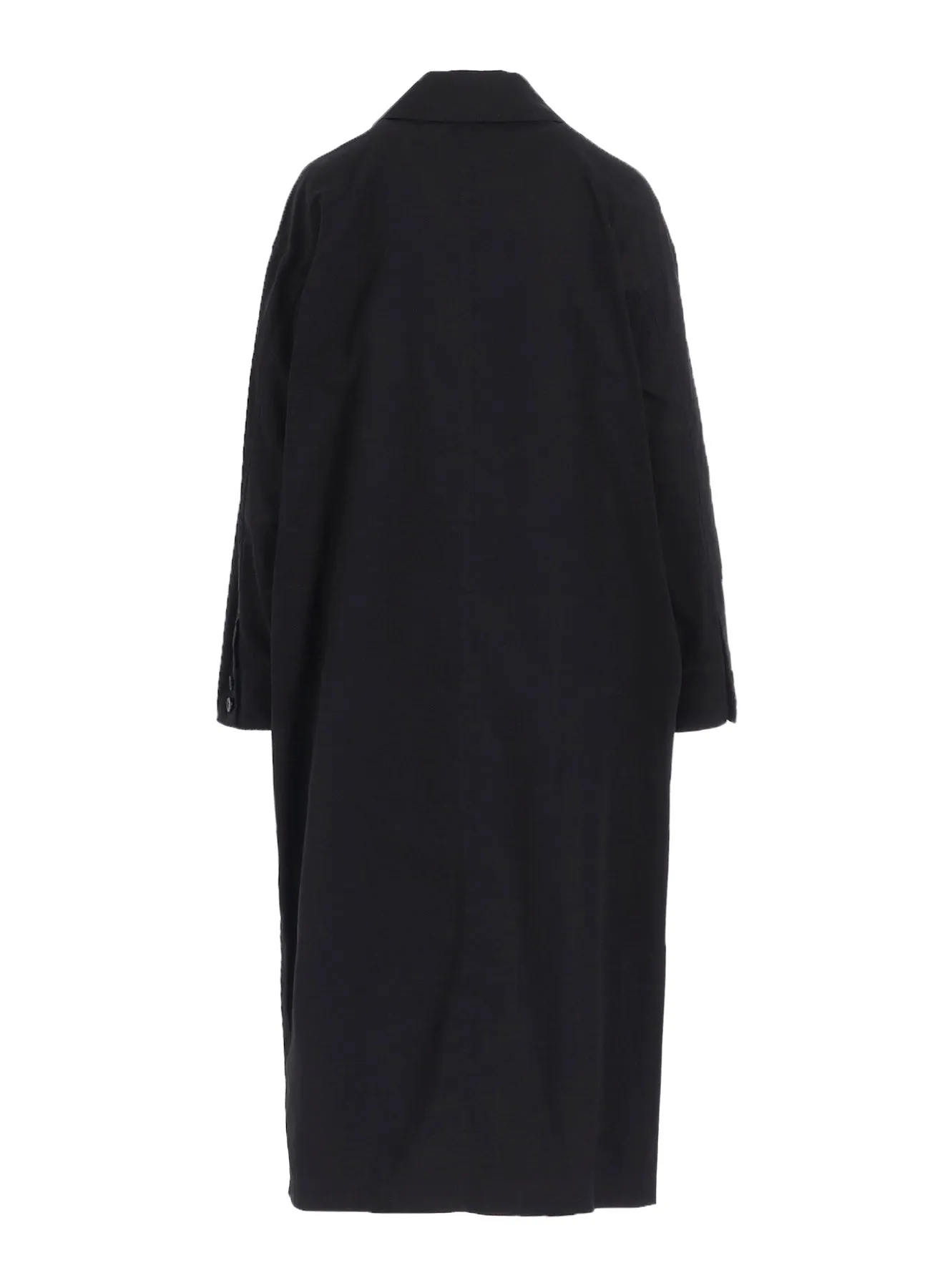 COTTON TWILL GARMENT DYE TURN OVER COLLAR COAT sold by Yohji Yamamoto product image thumbnail 3
