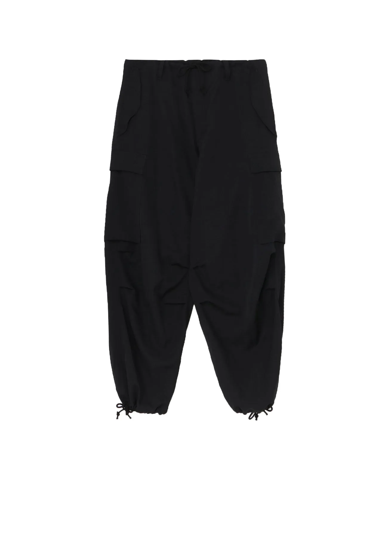 WOOL GABARDINE CARGO PANTS sold by Yohji Yamamoto
