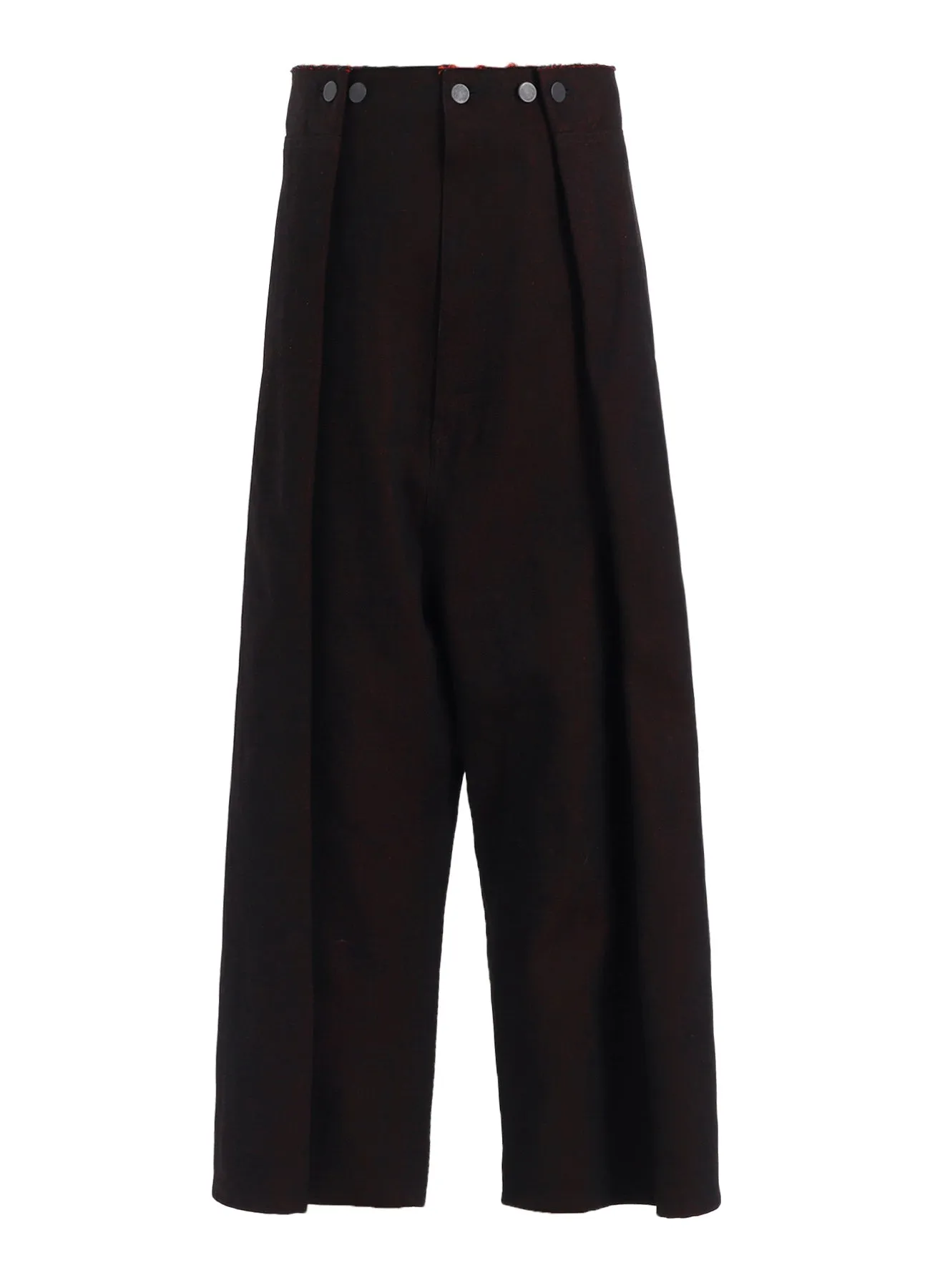 RED BACK SIDE DENIM SIDE TUCKED PANTS sold by Yohji Yamamoto product image thumbnail 2