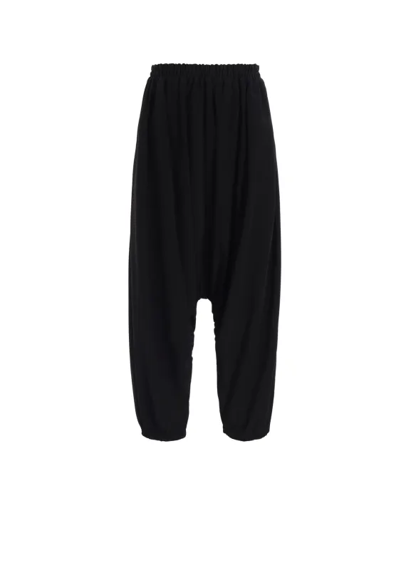 TA/PE SUPER VIYON TUSSER SAROUEL GATHERED PANTS sold by Yohji Yamamoto