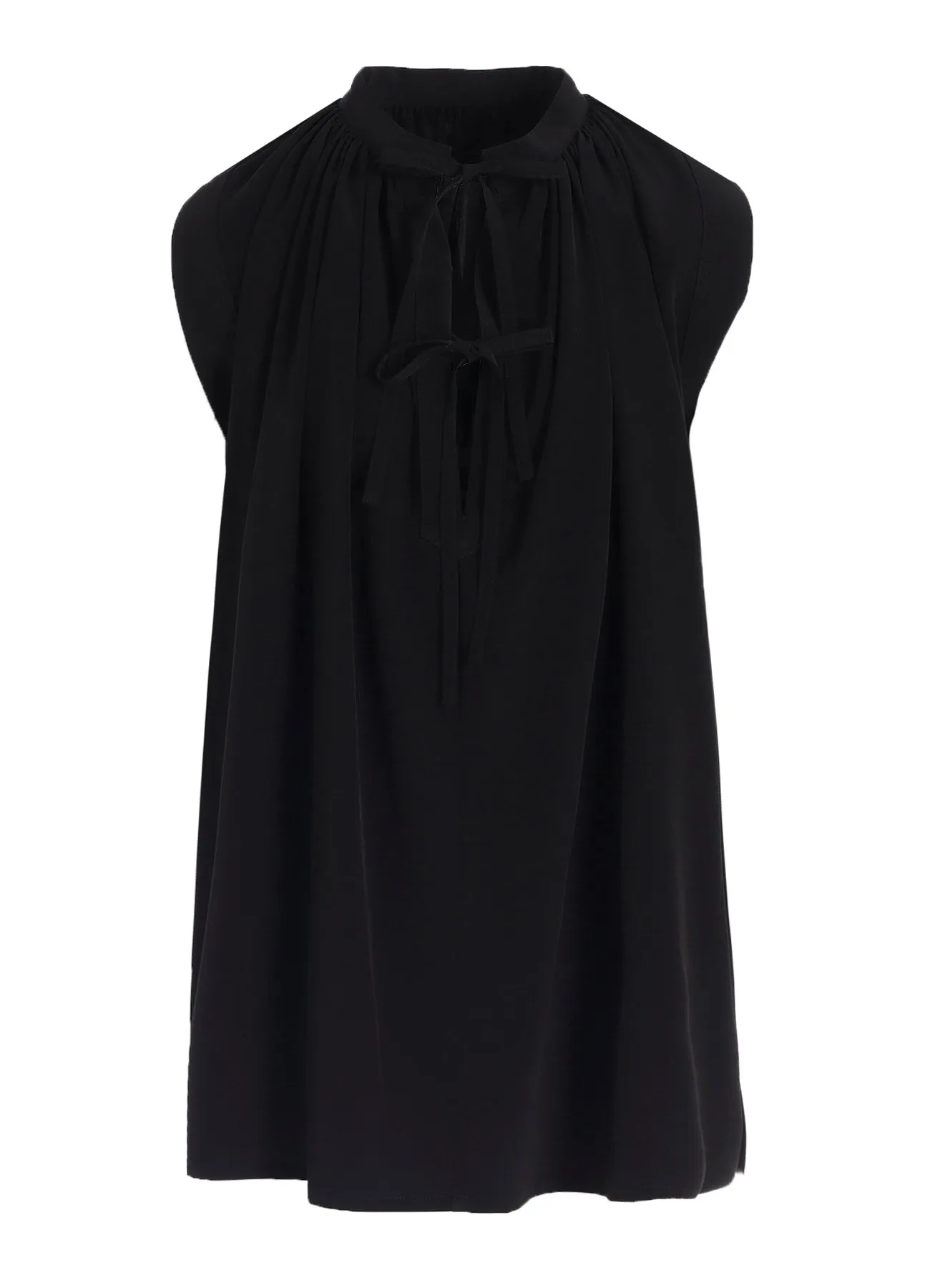 TA/PE SUPER VIYON TUSSER SLEEVELES BLOUSE sold by Yohji Yamamoto product image thumbnail 2