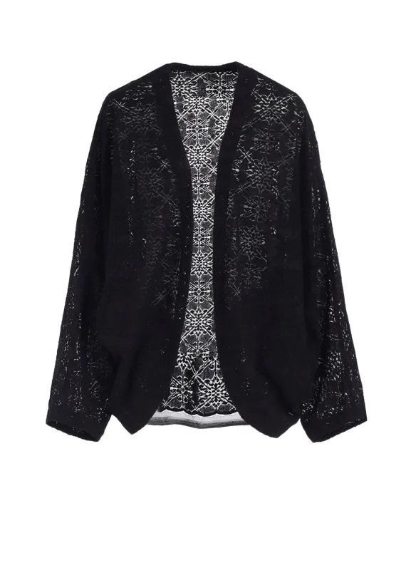 LACE DOLMAN SLEEVE JACKET sold by Yohji Yamamoto