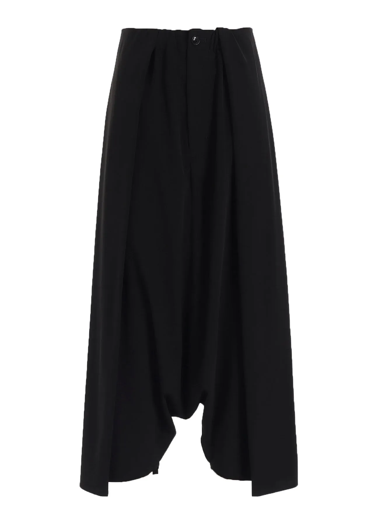 TA/PE SUPER VIYON TUSSER SAROUEL TUCKED PANTS sold by Yohji Yamamoto product image thumbnail 2