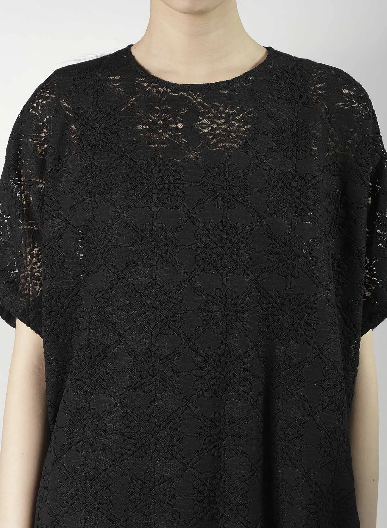 LACE BIG BLOUSE sold by Yohji Yamamoto product image thumbnail 5