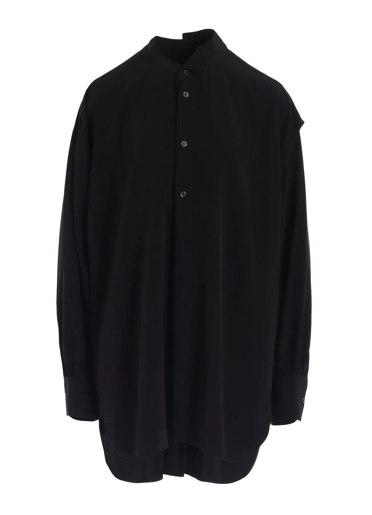 TA/PE SUPER VIYON TUSSER PANEL DOUBLE BLOUSE sold by Yohji Yamamoto product image thumbnail 2