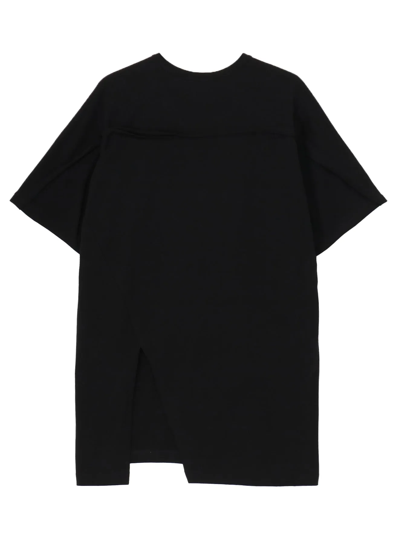 COTTON JERSEY FRONT RAGLAN SLIT T-SHIRT SHORT SLEEVES sold by Yohji Yamamoto product image thumbnail 3