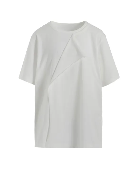 COTTON JERSEY LICKING SHORT SLEEVED T-SHIRT sold by Yohji Yamamoto