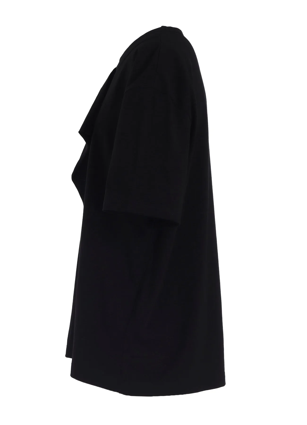 COTTON JERSEY LICKING SHORT SLEEVED T-SHIRT sold by Yohji Yamamoto product image thumbnail 3