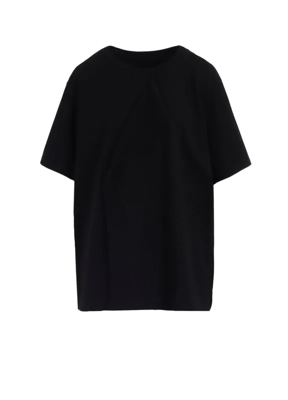 COTTON JERSEY LICKING SHORT SLEEVED T-SHIRT sold by Yohji Yamamoto