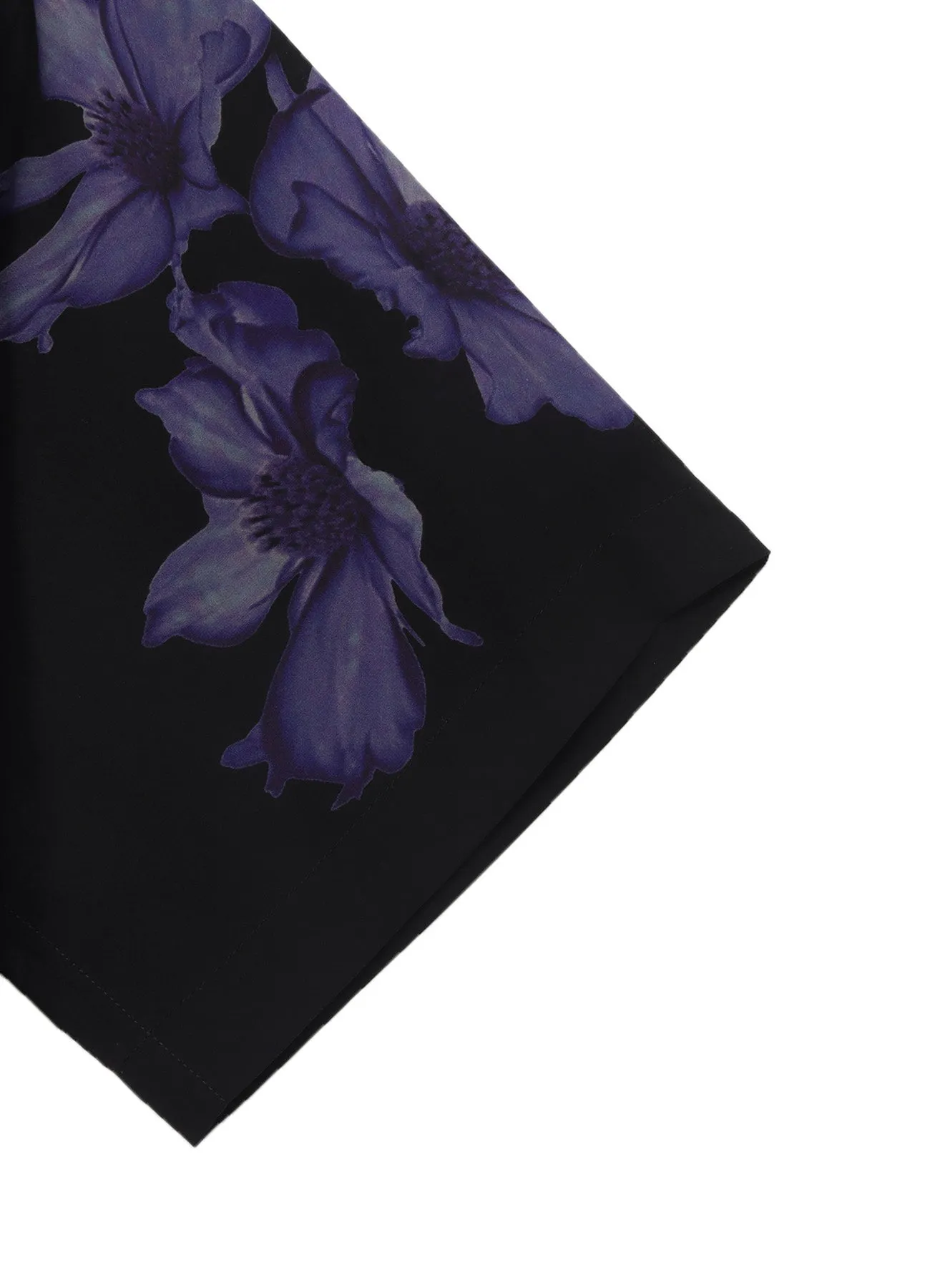 FLORAL PRINT SHORT SLEEVED SHIRT sold by Yohji Yamamoto product image thumbnail 5