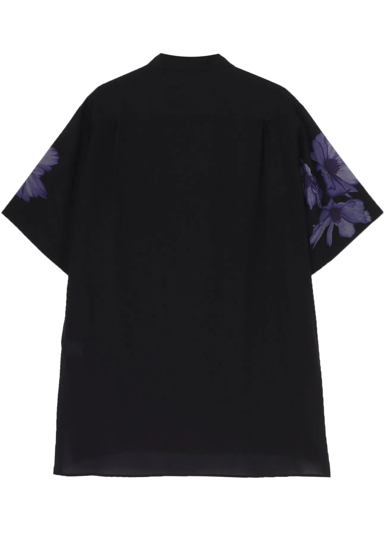 FLORAL PRINT SHORT SLEEVED SHIRT sold by Yohji Yamamoto product image thumbnail 3