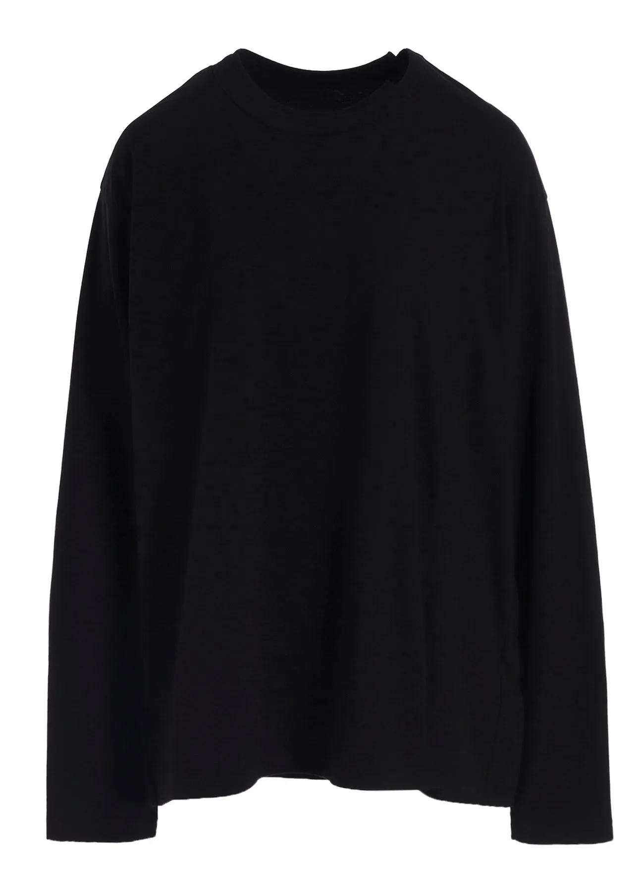 COTTON JERSEY MIX BLOCK LONG SLEEVED T-SHIRT sold by Yohji Yamamoto product image thumbnail 2