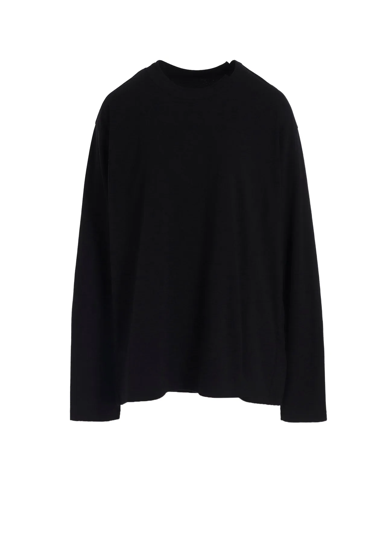 COTTON JERSEY MIX BLOCK LONG SLEEVED T-SHIRT sold by Yohji Yamamoto