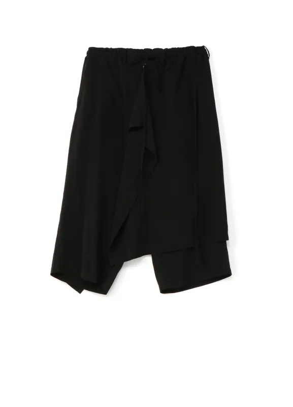 CREPE DE CHINE BOUND SKIRT PANTS sold by Yohji Yamamoto