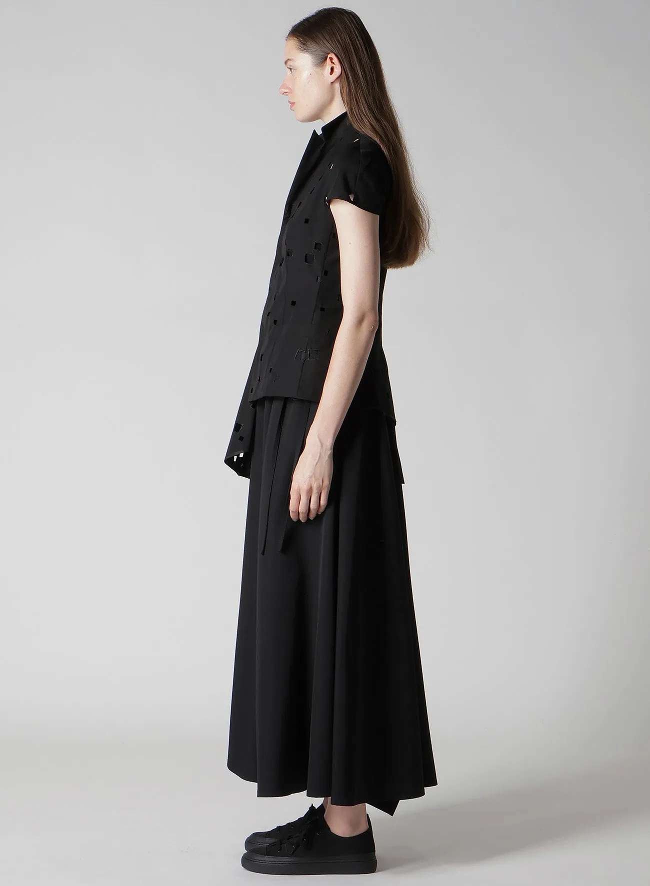 BROAD SQUARE LACE JACKET sold by Yohji Yamamoto product image thumbnail 4