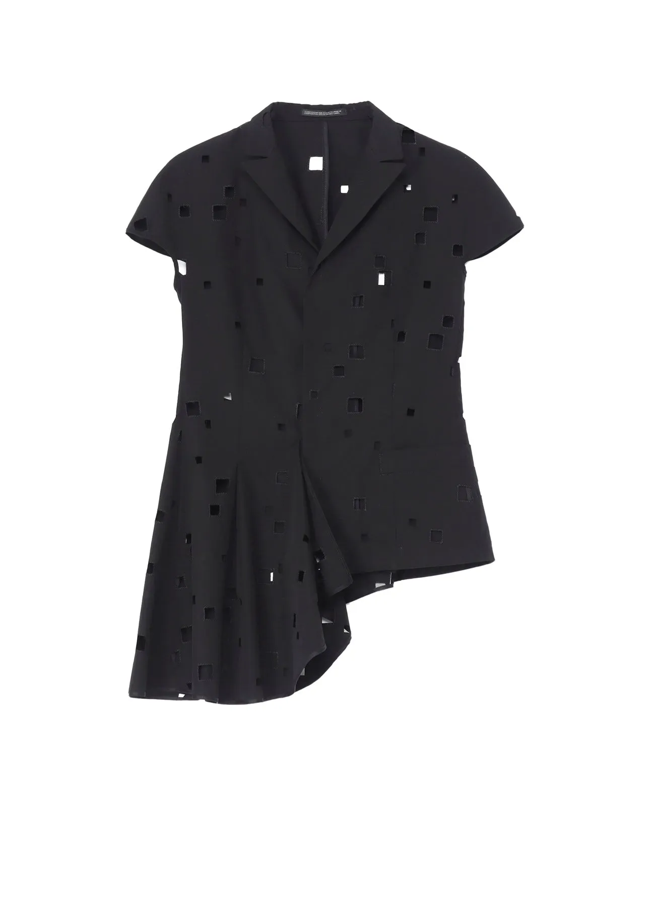 BROAD SQUARE LACE JACKET sold by Yohji Yamamoto