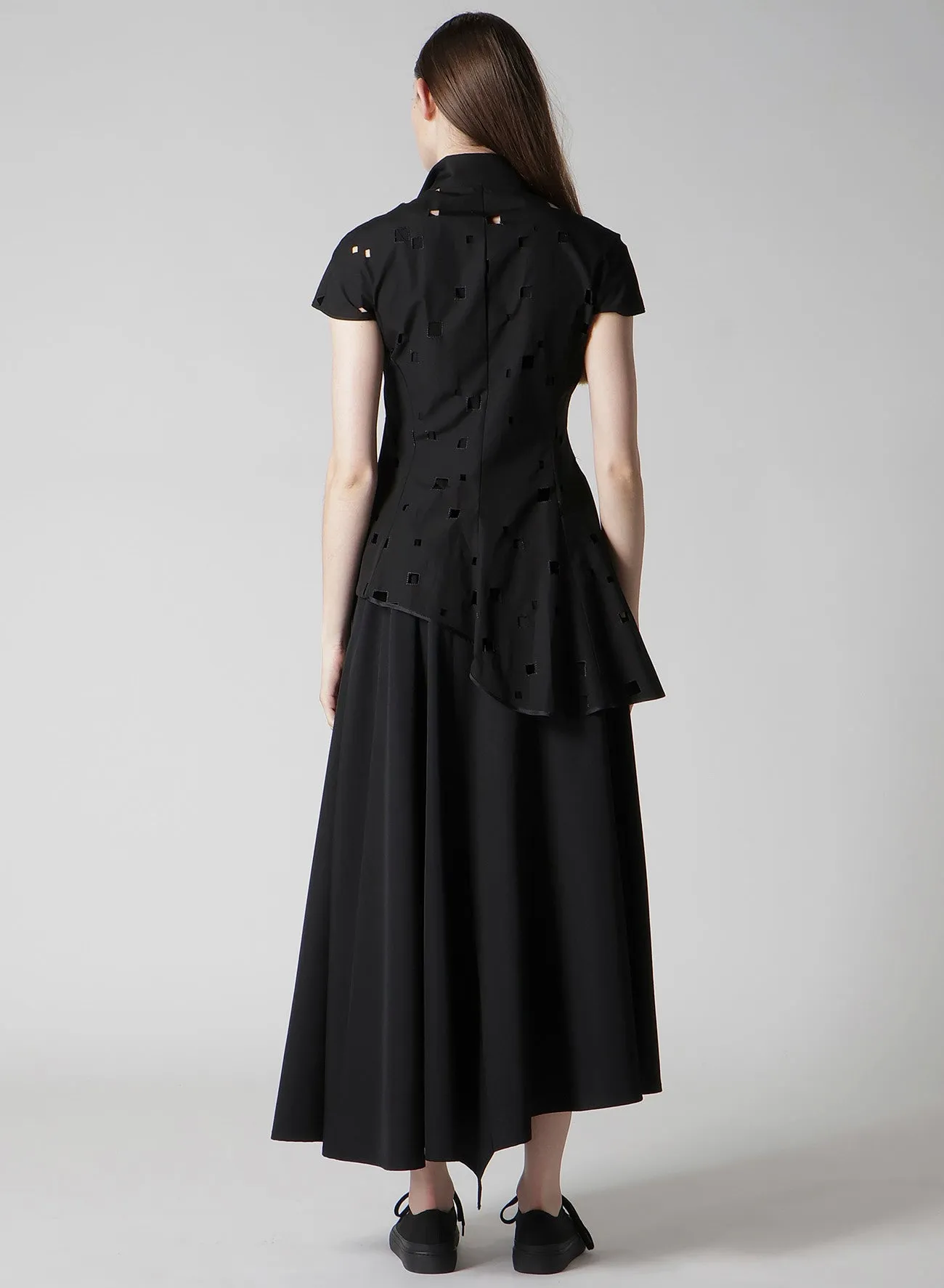BROAD SQUARE LACE JACKET sold by Yohji Yamamoto product image thumbnail 5