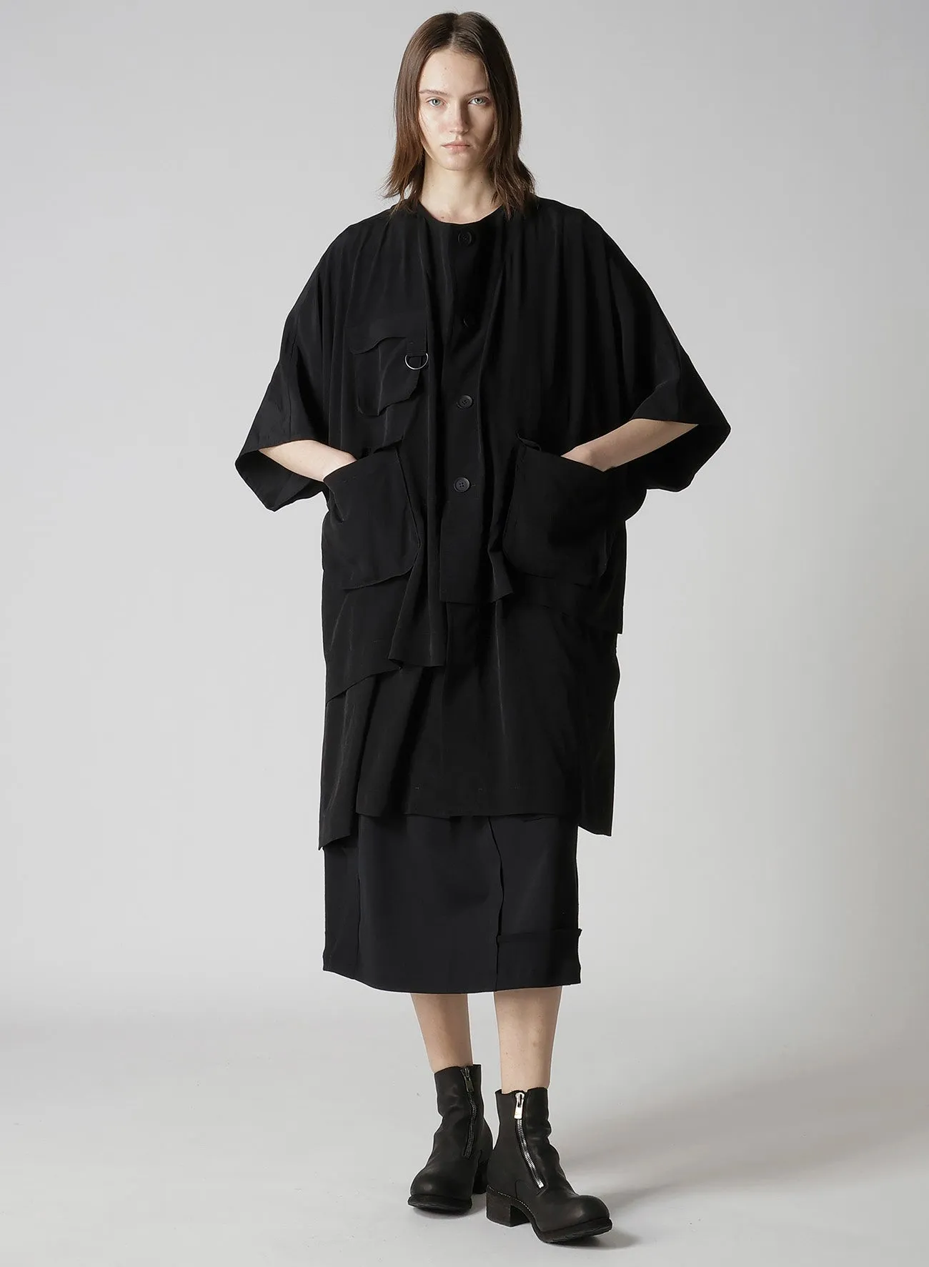 COTTON SKIRT sold by Yohji Yamamoto product image thumbnail 3
