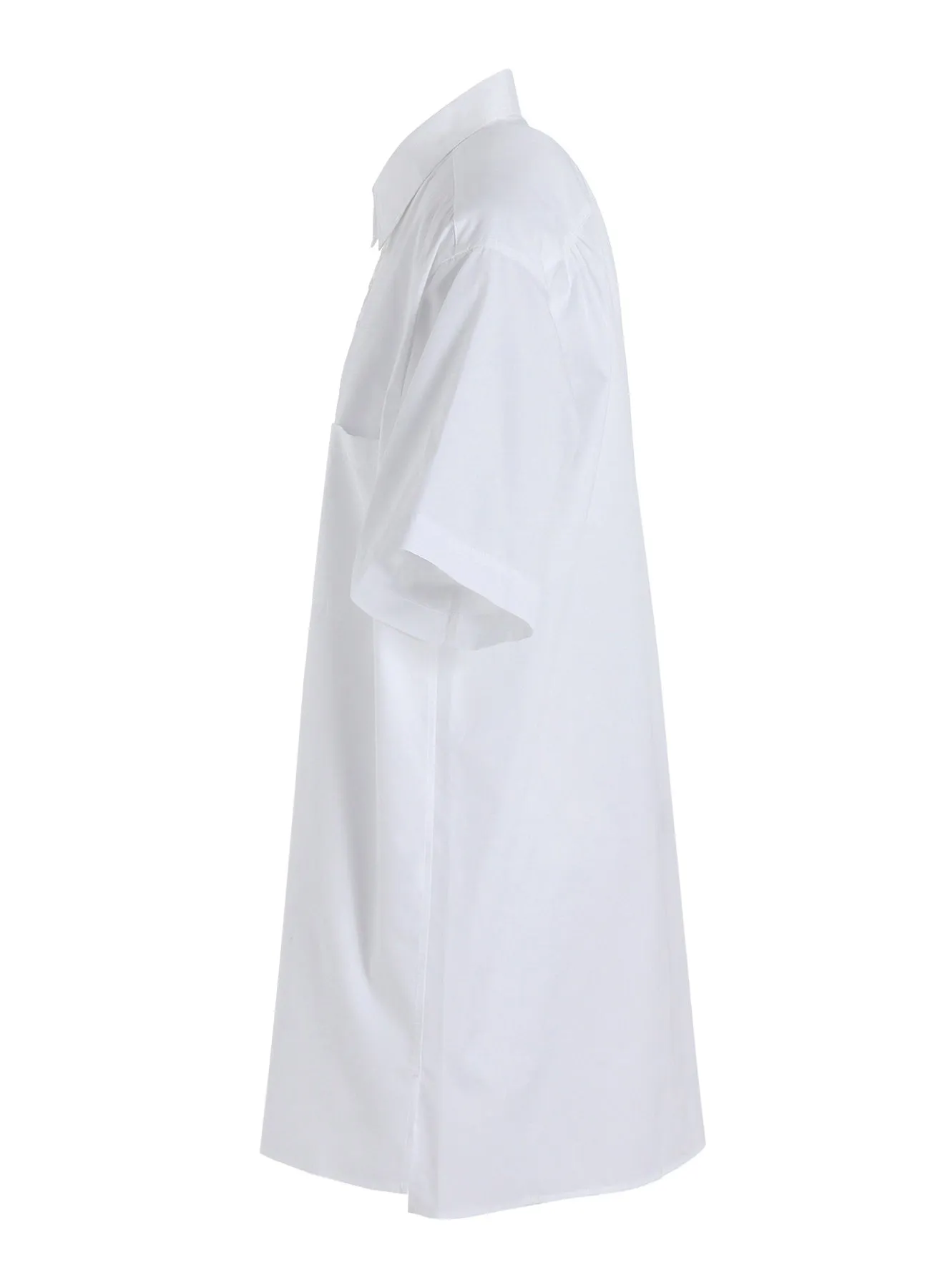 P・100/2 BROAD SHORT SLV MANY BUTTONS SHIRT sold by Yohji Yamamoto product image thumbnail 3