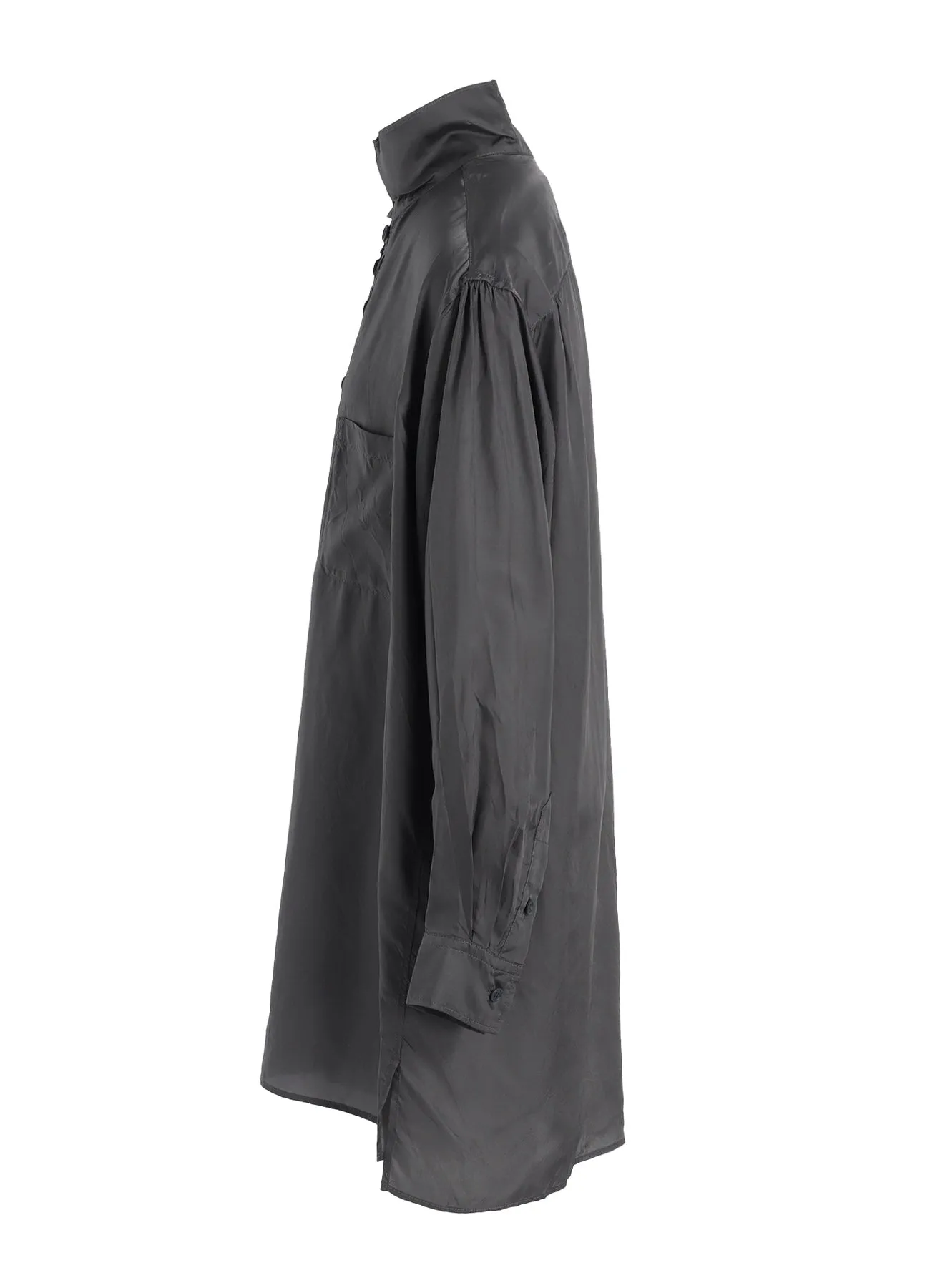 P・CUPRO LONG SLV MANY BUTTONS SHIRT sold by Yohji Yamamoto product image thumbnail 3