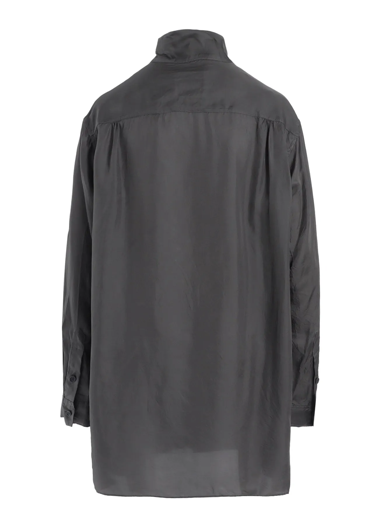 P・CUPRO LONG SLV MANY BUTTONS SHIRT sold by Yohji Yamamoto product image thumbnail 4