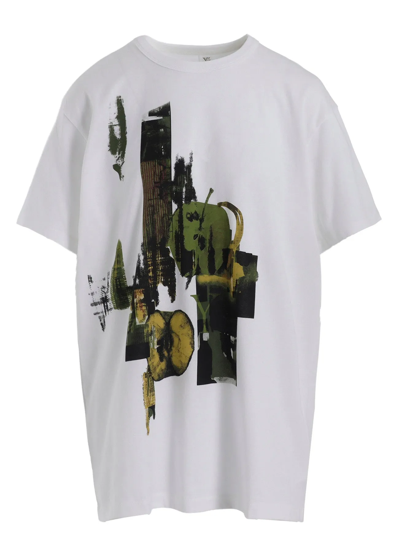 FRUIT PRINT GRAPHIC HALF SLEEVE T sold by Yohji Yamamoto product image thumbnail 2