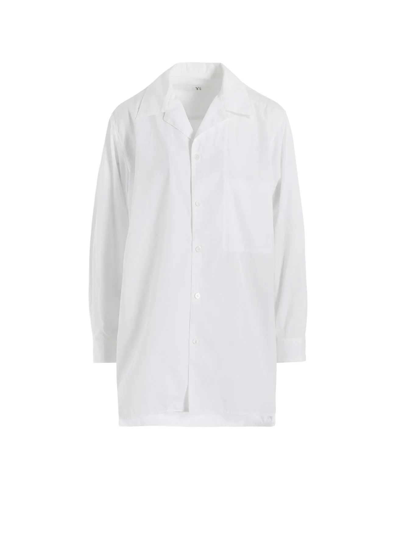100/2 BROAD OPEN COLLAR SHIRT sold by Yohji Yamamoto