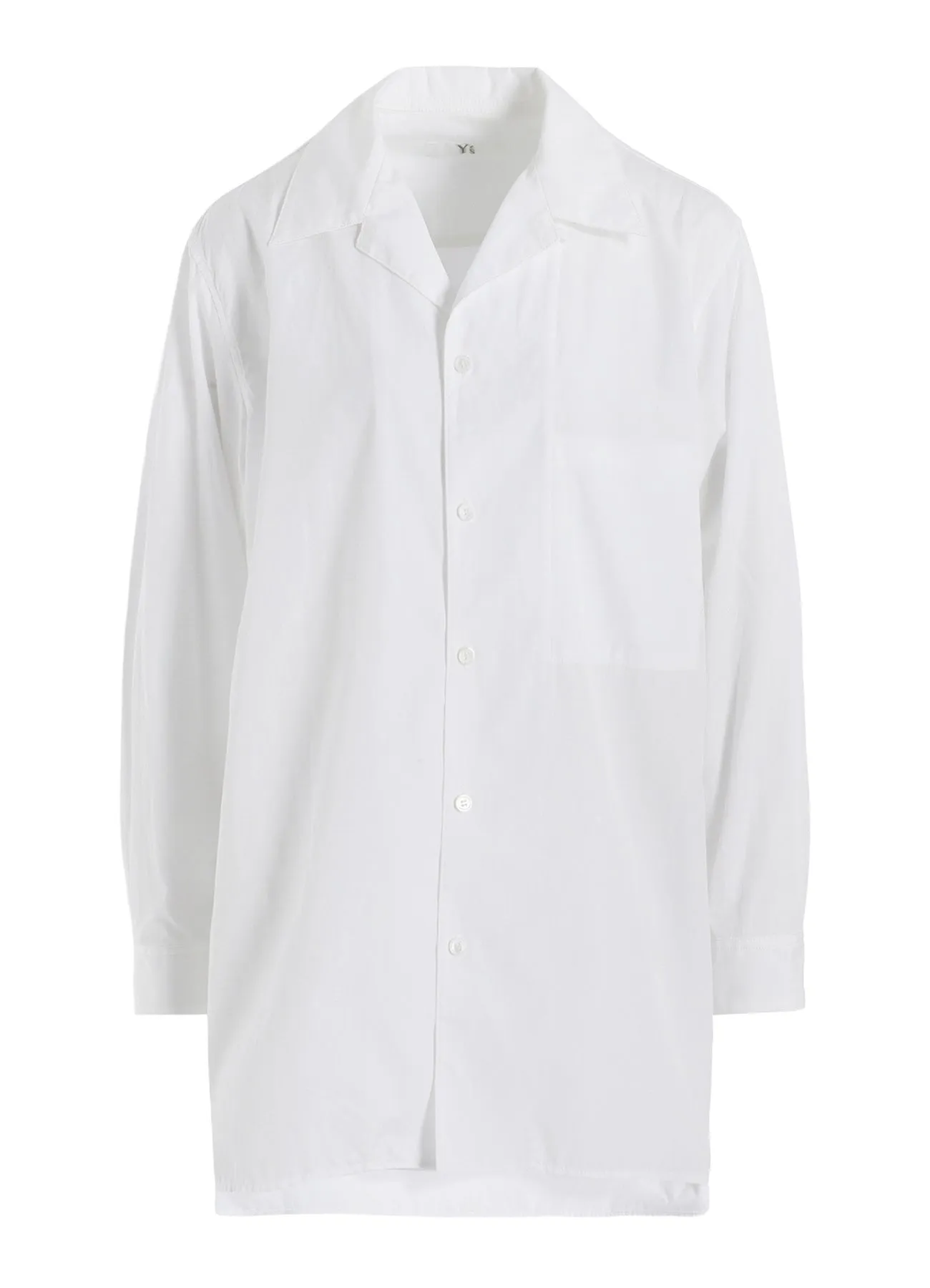 100/2 BROAD OPEN COLLAR SHIRT sold by Yohji Yamamoto product image thumbnail 2