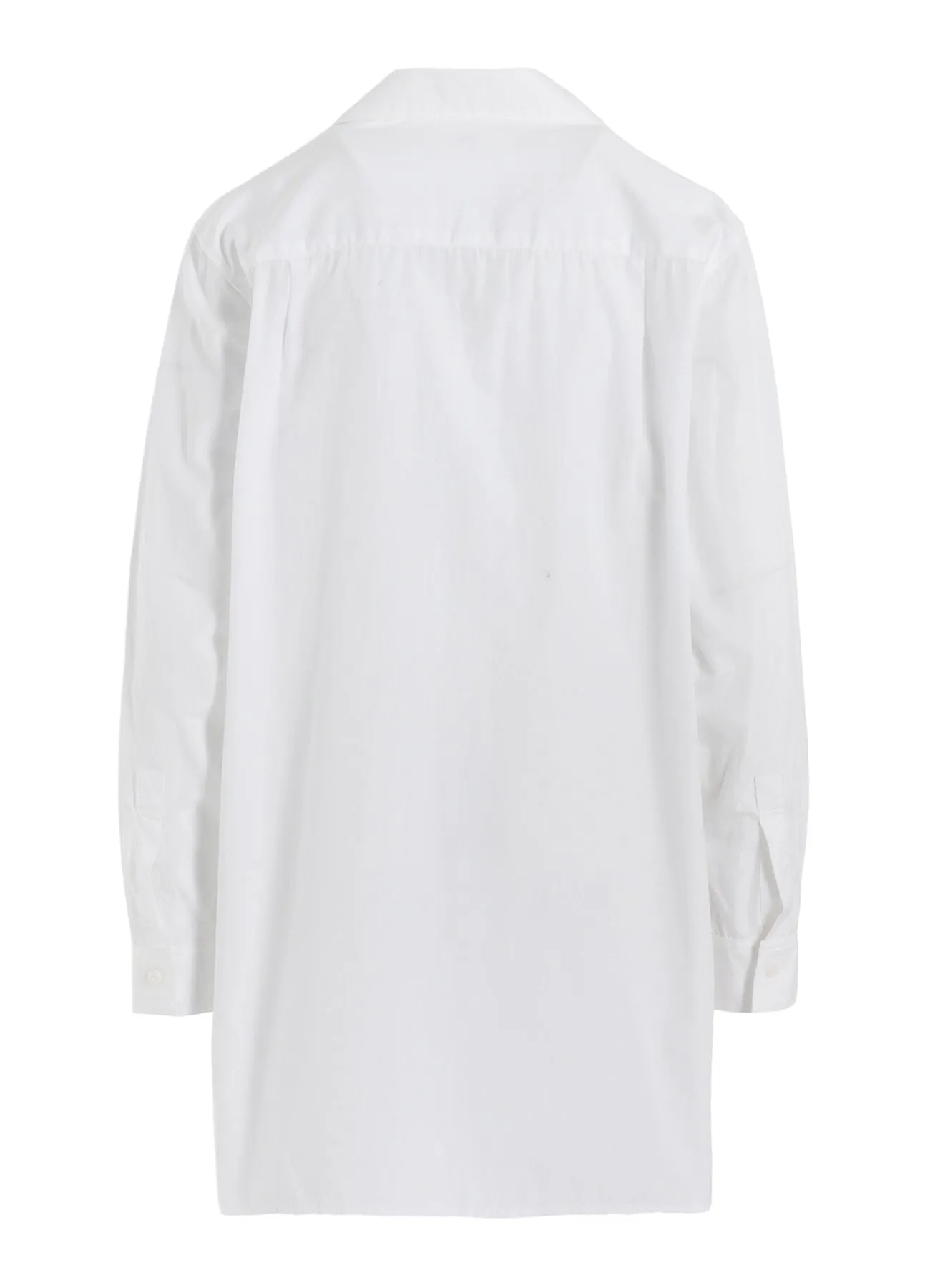 100/2 BROAD OPEN COLLAR SHIRT sold by Yohji Yamamoto product image thumbnail 3