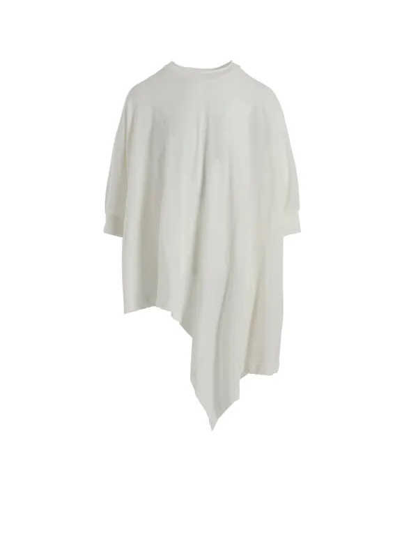HARD-TWISTED JERSEY ASYMMETRIC DOLMAN T sold by Yohji Yamamoto