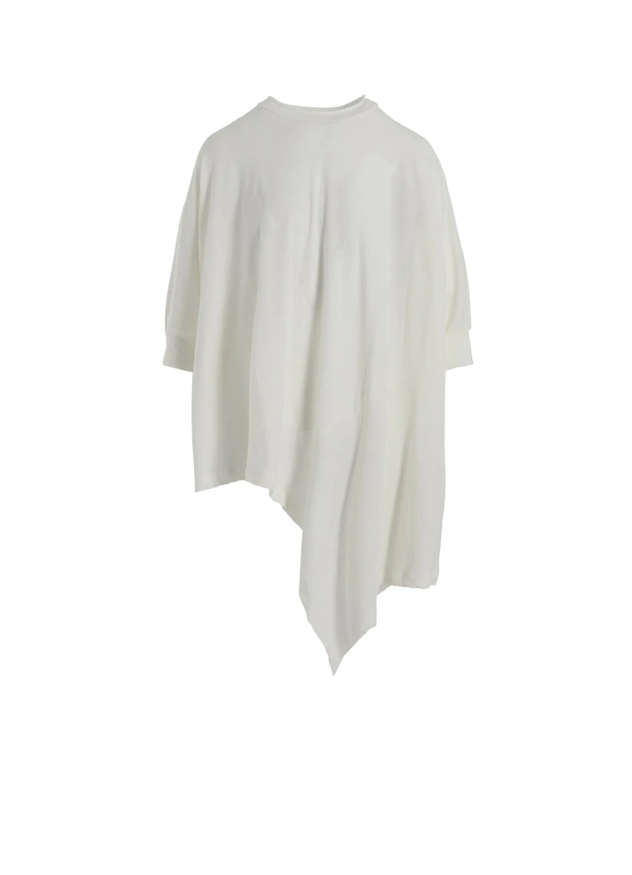 HARD-TWISTED JERSEY ASYMMETRIC DOLMAN T sold by Yohji Yamamoto