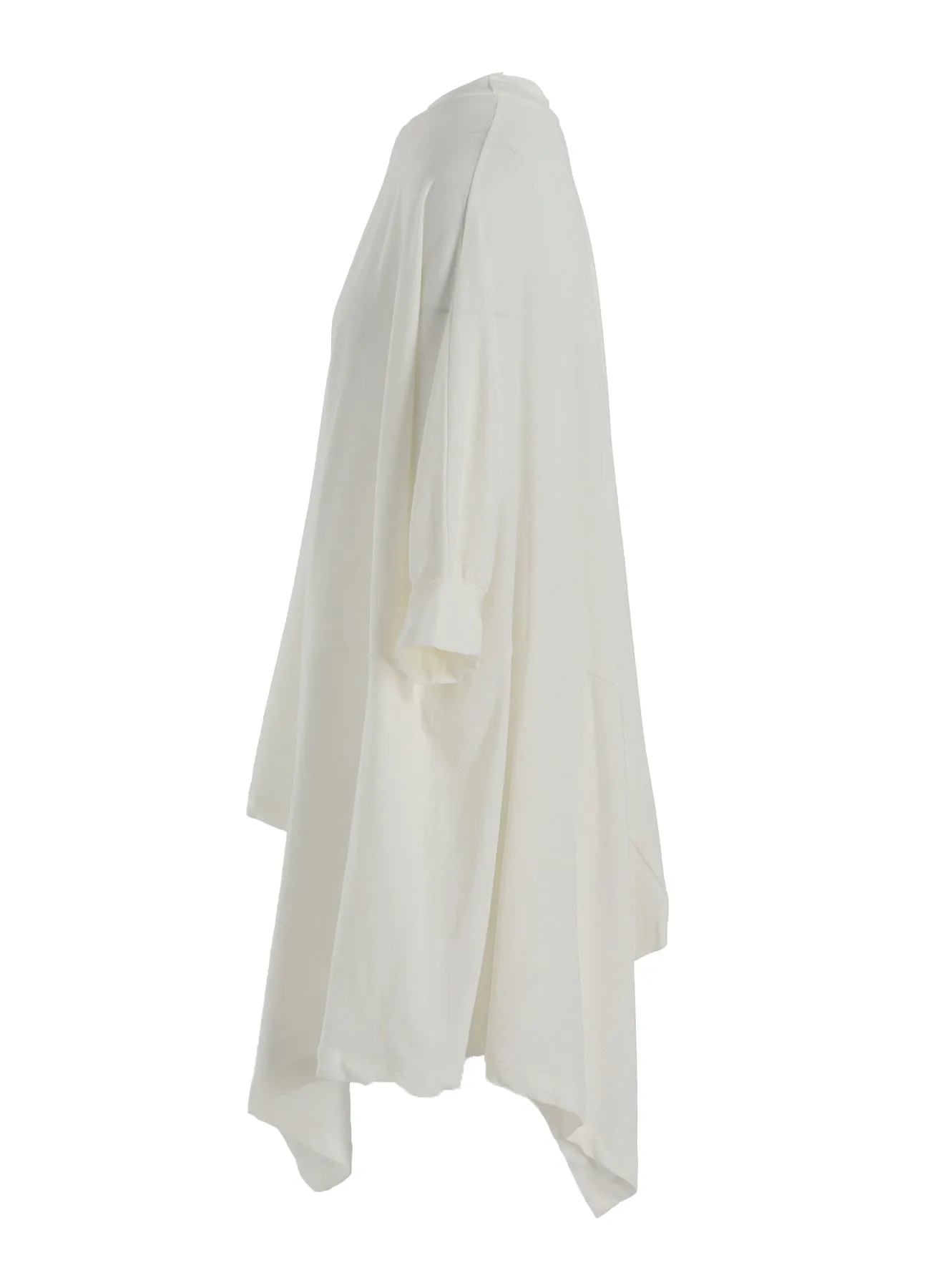 HARD-TWISTED JERSEY ASYMMETRIC DOLMAN T sold by Yohji Yamamoto product image thumbnail 4