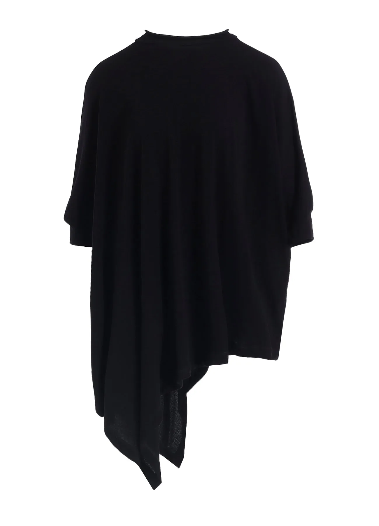 HARD-TWISTED JERSEY ASYMMETRIC DOLMAN T sold by Yohji Yamamoto product image thumbnail 3