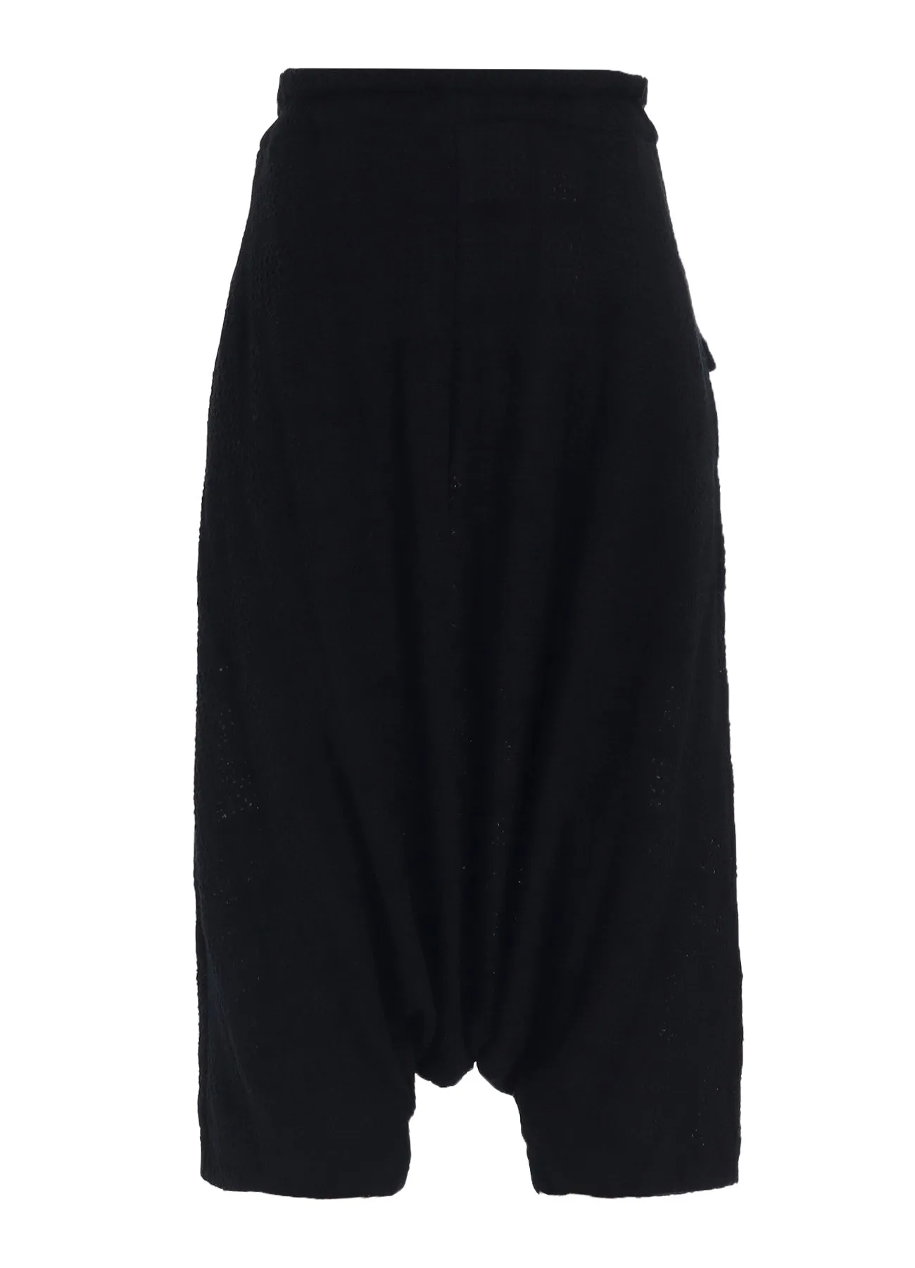 GEOMETRIC SHEER JQ POCKET SAROUEL PANTS sold by Yohji Yamamoto product image thumbnail 2