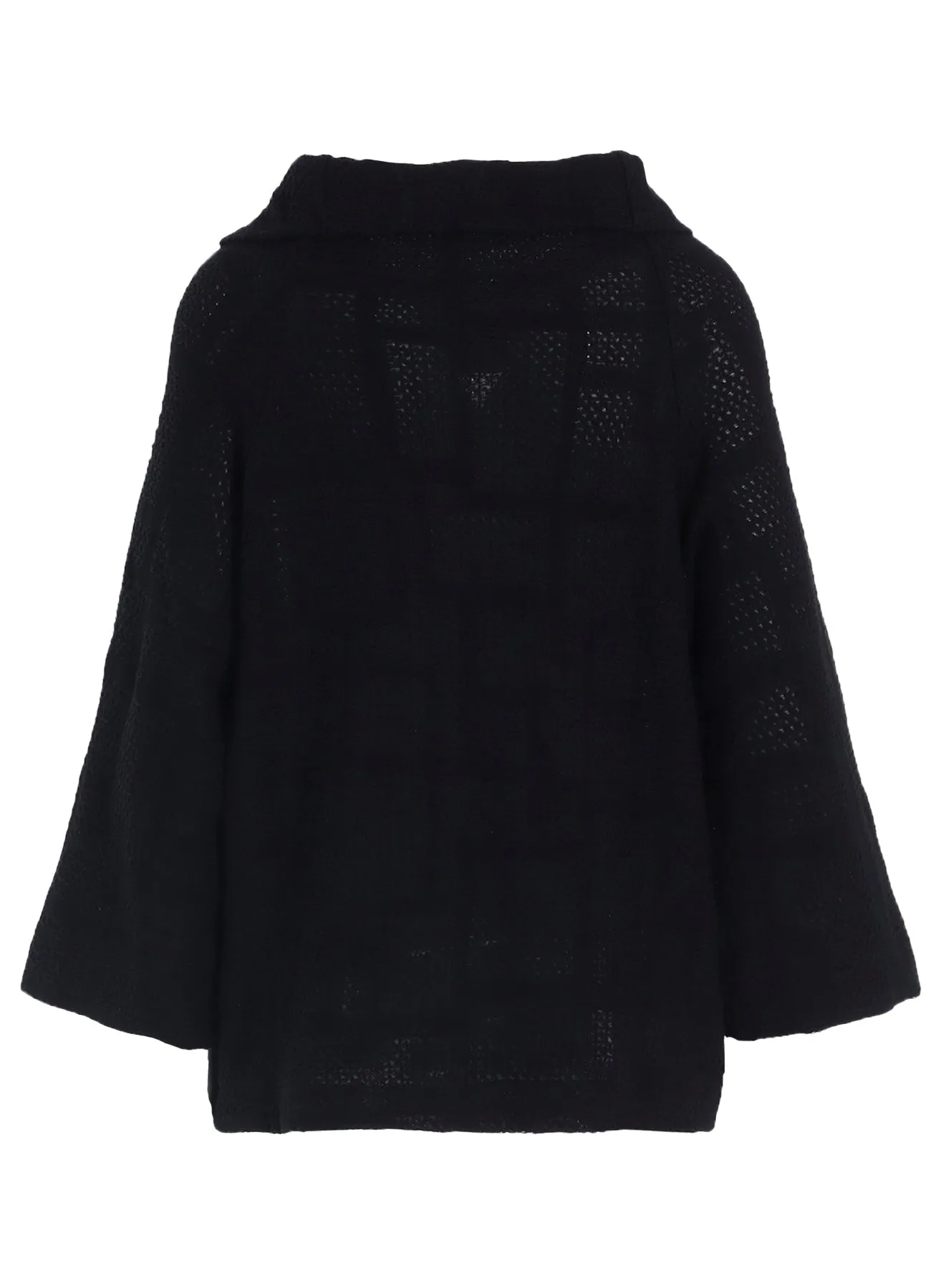 GEOMETRIC SHEER JQ COLLARED RAGLAN CD sold by Yohji Yamamoto product image thumbnail 4