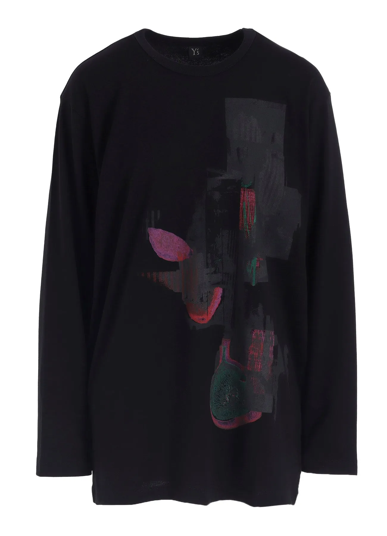 FRUIT PRINT GRAPHIC LONG SLEEVE T sold by Yohji Yamamoto product image thumbnail 2