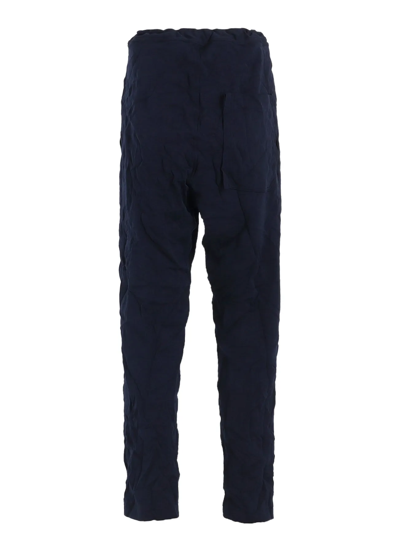 WRINKLE-EFFECT TAPERED PANTS sold by Yohji Yamamoto product image thumbnail 4