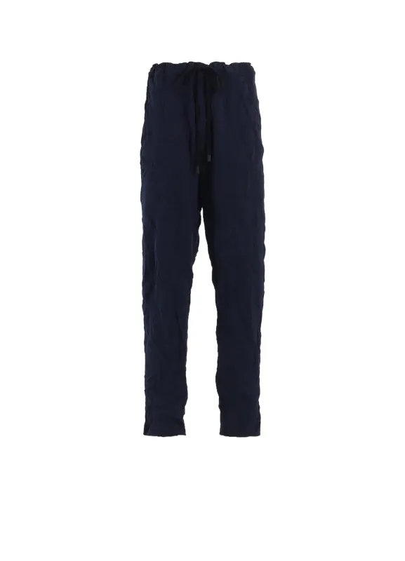 WRINKLE-EFFECT TAPERED PANTS made by Yohji Yamamoto