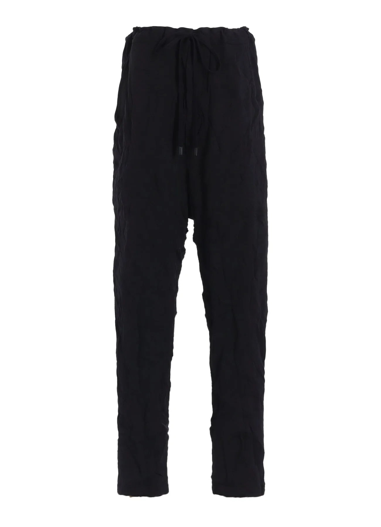 WRINKLE-EFFECT TAPERED PANTS sold by Yohji Yamamoto product image thumbnail 2