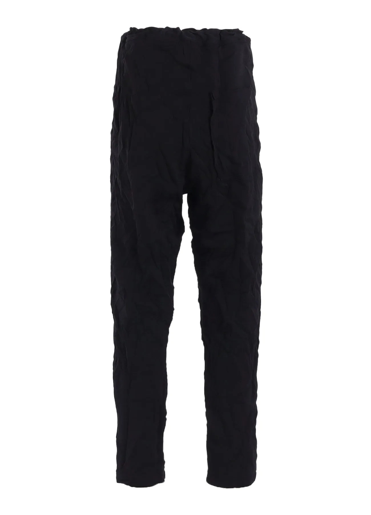 WRINKLE-EFFECT TAPERED PANTS sold by Yohji Yamamoto product image thumbnail 3