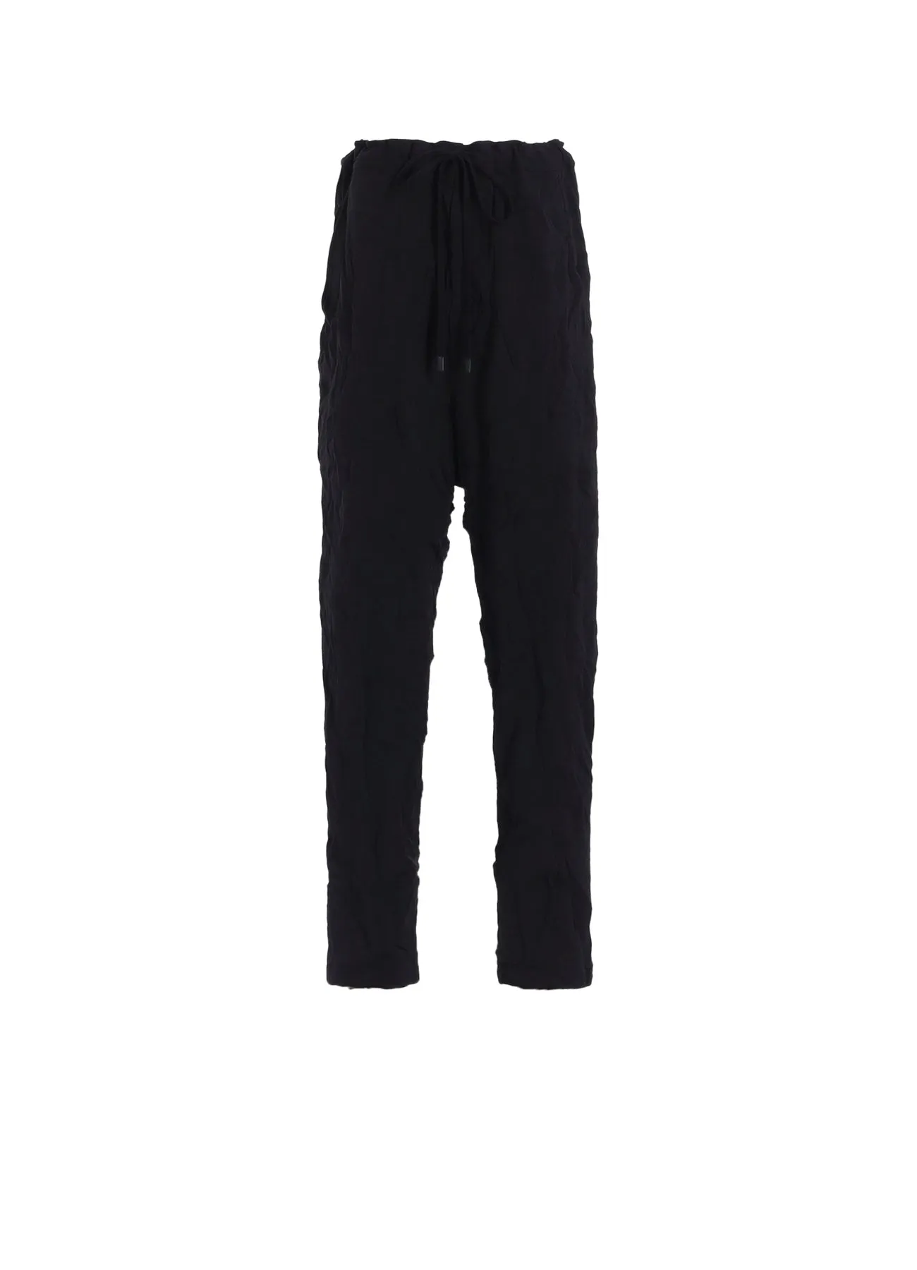 WRINKLE-EFFECT TAPERED PANTS sold by Yohji Yamamoto