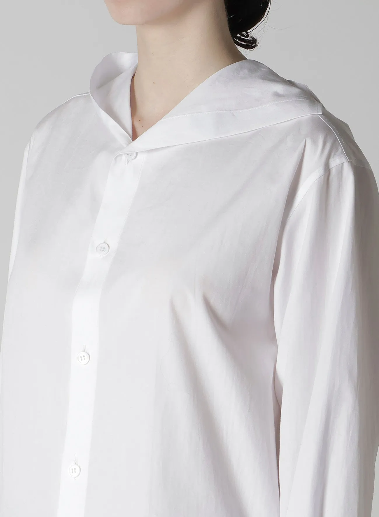 100/2 BROAD SAILOR COLLAR BLOUSE sold by Yohji Yamamoto product image thumbnail 5
