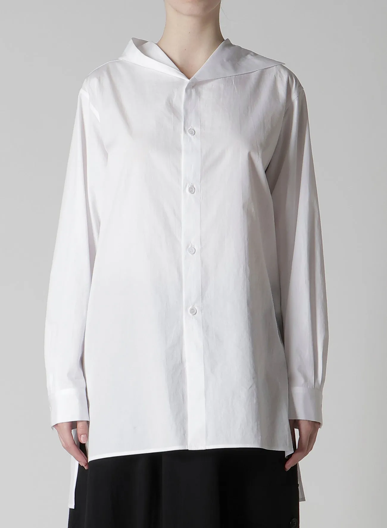 100/2 BROAD SAILOR COLLAR BLOUSE sold by Yohji Yamamoto product image thumbnail 4