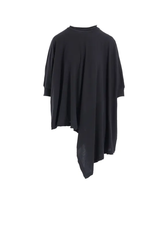 HARD-TWISTED JERSEY ASYMMETRIC DOLMAN T sold by Yohji Yamamoto