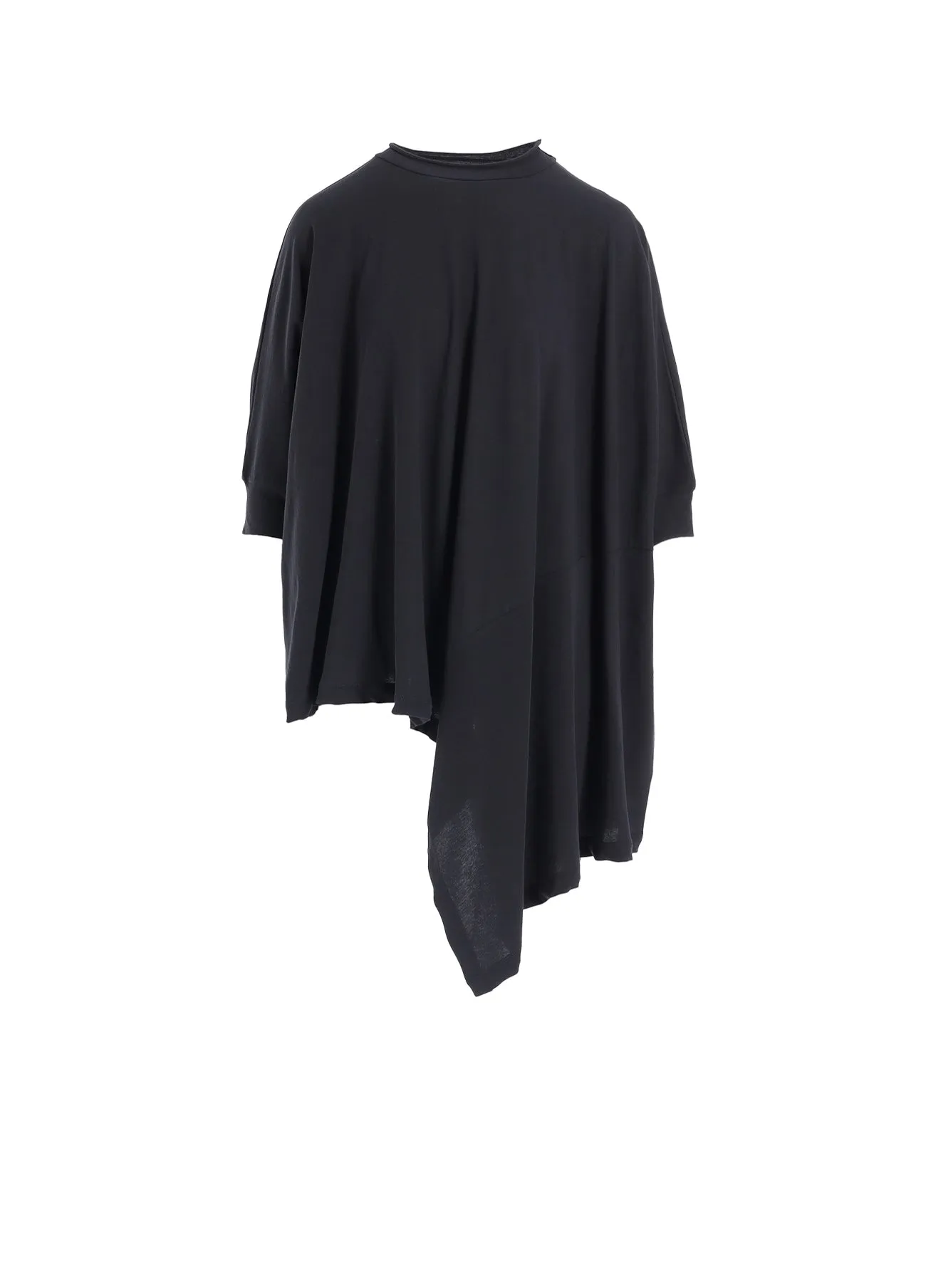 HARD-TWISTED JERSEY ASYMMETRIC DOLMAN T sold by Yohji Yamamoto