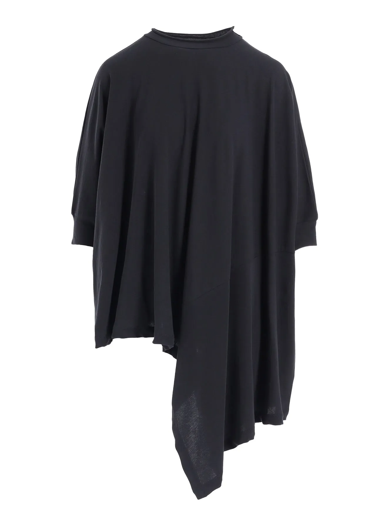 HARD-TWISTED JERSEY ASYMMETRIC DOLMAN T sold by Yohji Yamamoto product image thumbnail 2